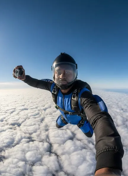 Skydiving: Style example from Aixy