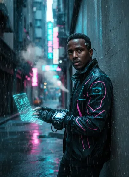 Netrunner: Style example from Aixy