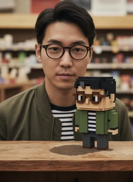 Voxel: Style example from Aixy