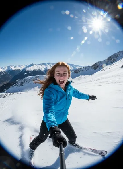 Skiing: Style example from Aixy