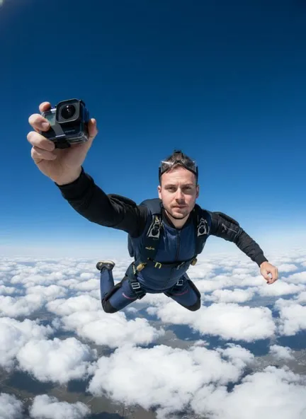 Skydiving: Style example from Aixy