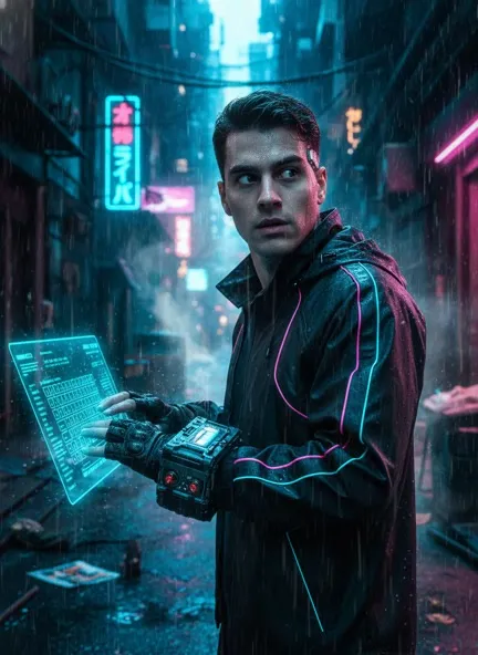 Netrunner: Style example from Aixy