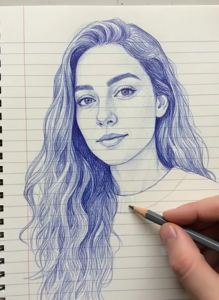Inksketch: Esempio di stile di Aixy